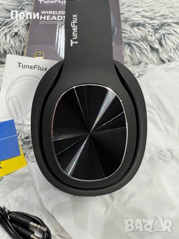 Слушалки TuneFlux Wireless Headset – комфорт и звук без кабели, снимка 3 - Bluetooth слушалки - 53360014