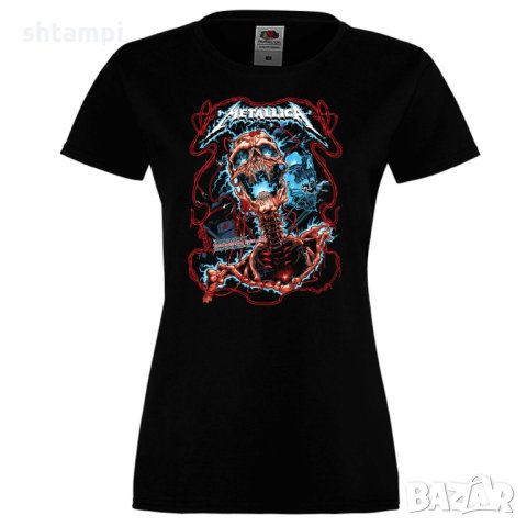 Дамска тениска Metallica 26, снимка 2 - Тениски - 32874560