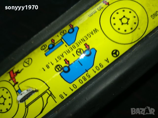 MERCEDES A 901 580 01 18 КРИК ЗА SPRINTER 1.8TON 1301241839, снимка 14 - Аксесоари и консумативи - 43792078