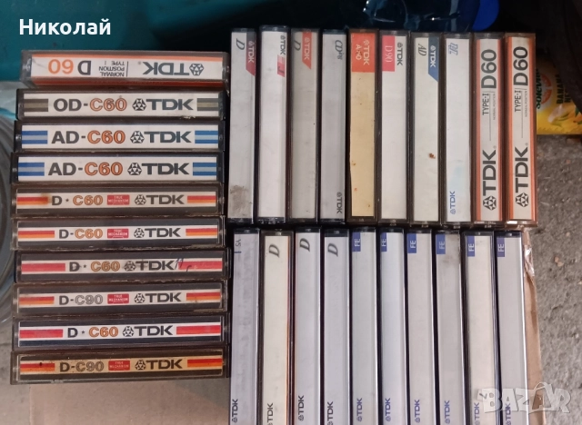 Аудио Касети TDK , снимка 6 - Аудио касети - 52107056