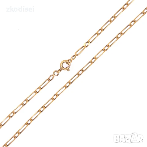 Златен синджир 7,88гр. 52,6см. 18кр. проба:750 модел:11230-1, снимка 1