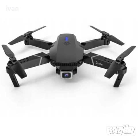 Дрон E88 Max, 4К камера , ,1 батерия , 25x20x5,5см, комплект   