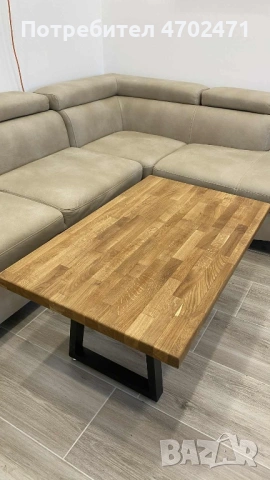 Дъбова маса, снимка 2 - Маси - 53023657