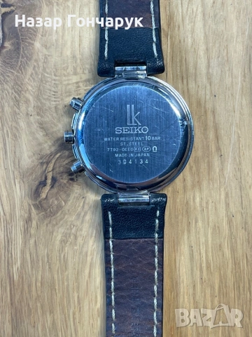 Дамски часовник seiko chronograph , снимка 4 - Дамски - 53355888