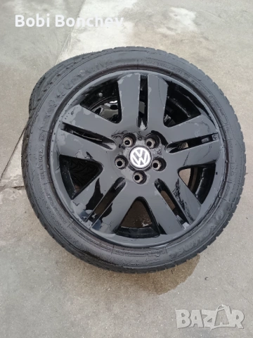 Джанти със зимни гуми 16" 5х100 57.1 , снимка 2 - Гуми и джанти - 53208281