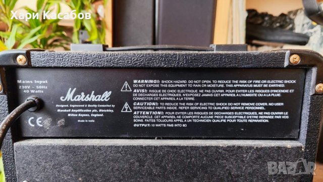 10-ватови кубета за китара Marshall MG10CD - 2 броя, снимка 4 - Китари - 43151535