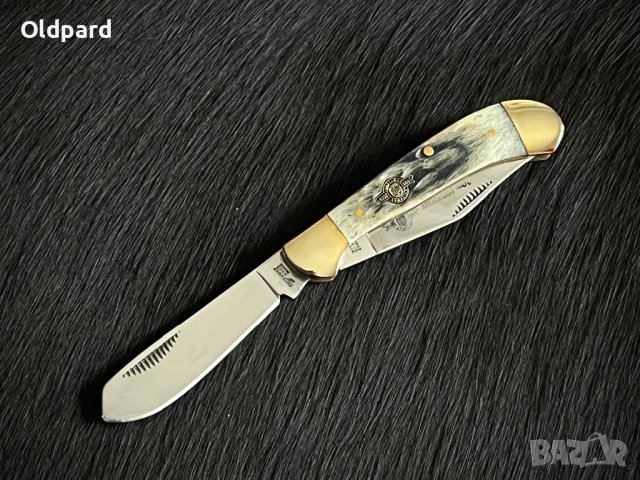 Сгъваем джобен колекционерски ловен нож. CW111GY20, снимка 4 - Ножове - 39291395