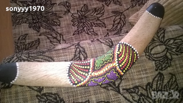 БУМЕРАНГ 40СМ-ВНОС ШВЕИЦАРИЯ, снимка 5 - Колекции - 27868090