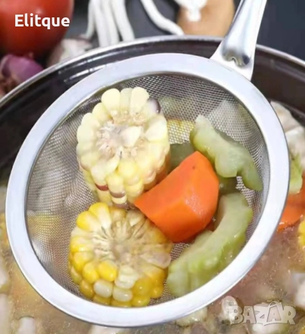 Готварски гевгир тип черпак от неръждаема стомана, снимка 9 - Други - 52901476