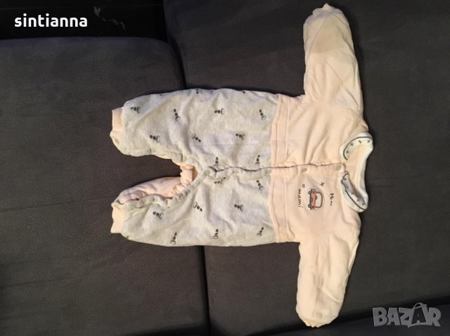 Лек и топъл гащеризон 3-6 мес / 62 см, снимка 2 - Бебешки гащеризони - 26896912
