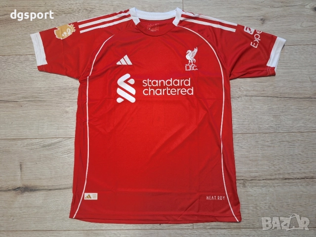 Футболна фланелка на Мохамед Салах #Ливърпул #сезон 25/26!, снимка 2 - Футбол - 52492123