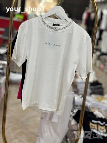 4 цвята дамска тениска Calvin Klein , снимка 3 - Тениски - 53532763
