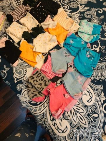 53 чифта памучни маркови чорапи, снимка 8 - Дамски чорапи - 51552574