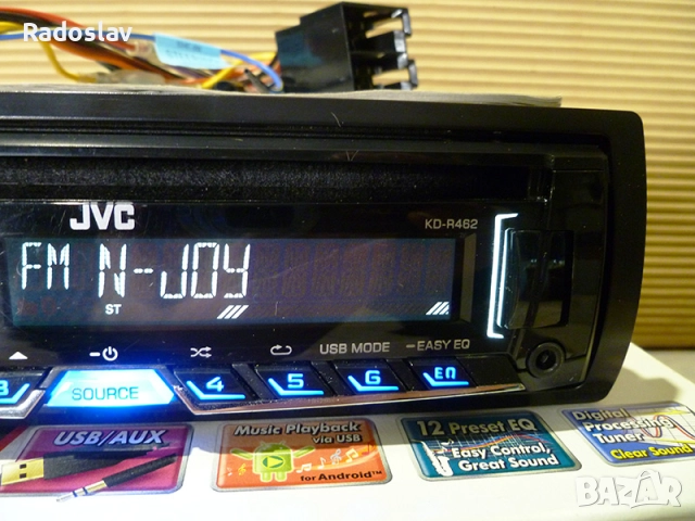 JVC KD-R462 USB / AUX / CD / Radio, снимка 3 - Аксесоари и консумативи - 52338543
