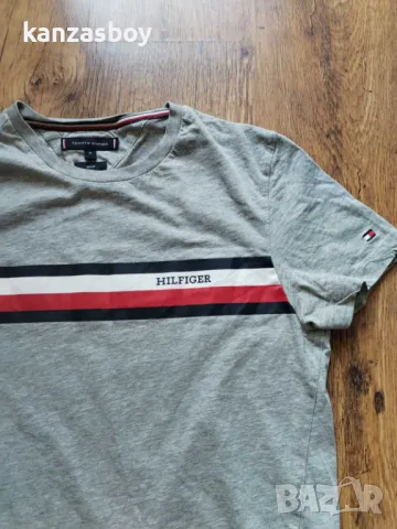 Tommy Hilfiger - страхотна мъжка тениска M, снимка 3 - Тениски - 50143369