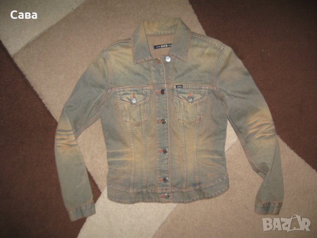 Дънково яке GAS  дамско,С-М, снимка 2 - Якета - 40473976