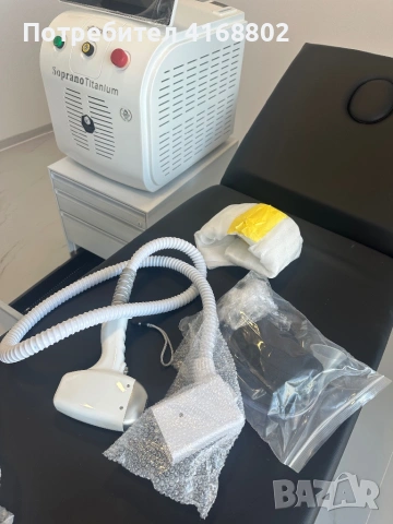 Alma Soprano Titanium лазер НОВ 4000w Лазерна епилация, снимка 3 - Козметични уреди - 53400305