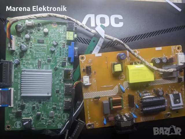 Монитор AOC 24G2 на части: 715G9584-M0B-B10-0H4T  и 715G9611-P01-007-0H1S , снимка 1