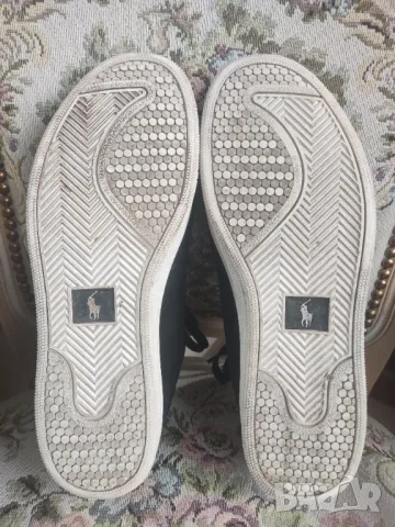 маркови кожени Polo Ralph Lauren  Wilton Sneakers, снимка 5 - Кецове - 49749045