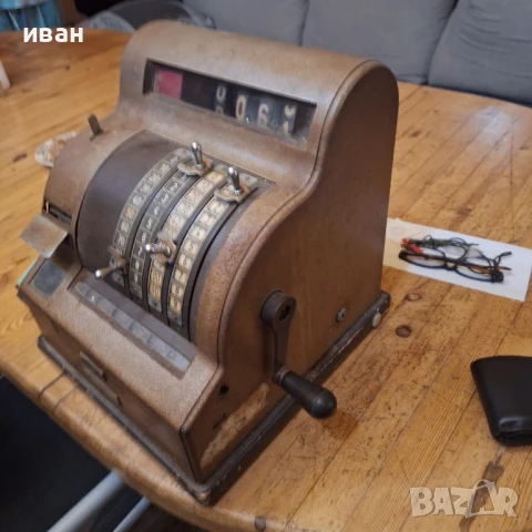 Стар Германски касов апарат NCR, снимка 3 - Други ценни предмети - 51385871