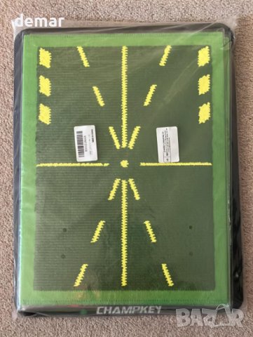 Гумена подложка за голф Champkey Premium Golf, 33х43 см, зелена, снимка 7 - Голф - 43989270