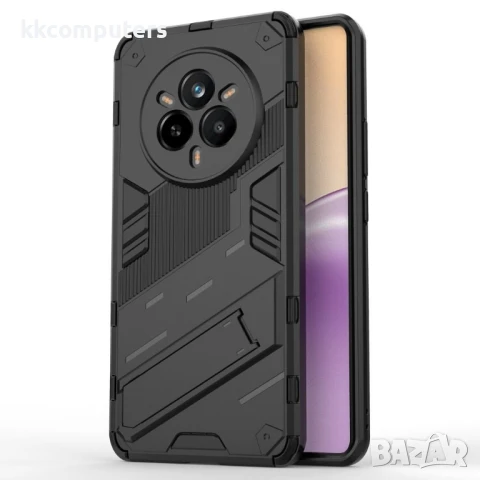 Realme 14 Pro 5G Punk Armor Удароустойчив Калъф и Протектор