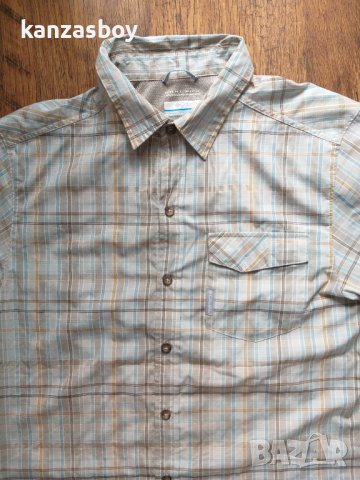 Columbia Short Sleeve Shirt - страхотна мъжка риза , снимка 2 - Ризи - 40714201