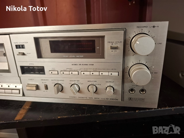 Продава се триглав дек Hitachi D-3300M. , снимка 4 - Декове - 52641449