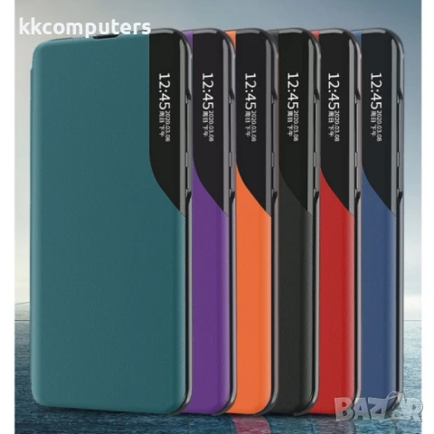 OnePlus Nord 2 5G View Window Кожен Калъф и Протектор, снимка 10 - Калъфи, кейсове - 51257745