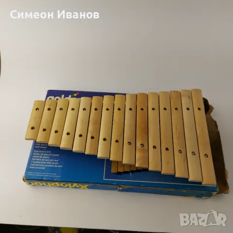 Стар Детски Дървен Ксилофон ГДР  B0106