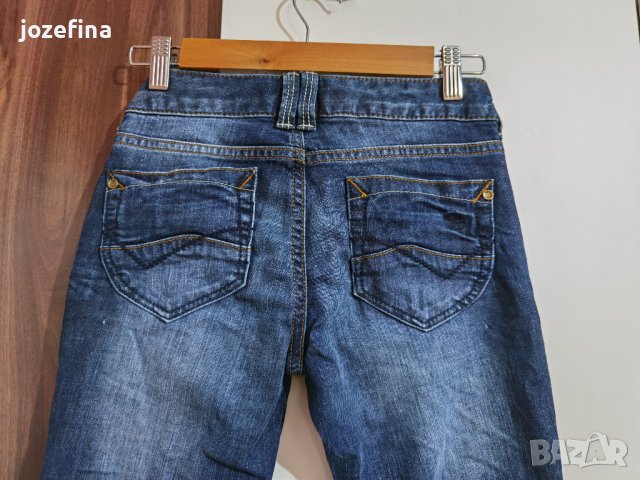 Дамски дънки, ниска талия, лек чарлстон, снимка 3 - Дънки - 43143653