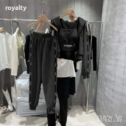 Ch🅰️nel Комплект Три части Памук Два цвята 