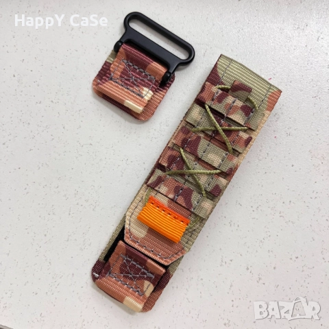 MILITARY QUICKFIT Каишка за Garmin Fenix/Instinct/Enduro/Epix/Quatix/Tactix, снимка 7 - Каишки за часовници - 51454620