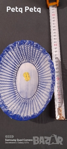 купа ръчно изработена Италия , снимка 4 - Антикварни и старинни предмети - 52327873