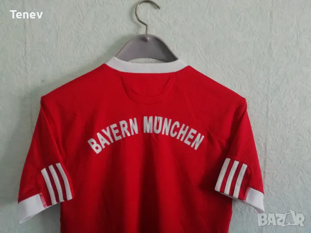 Bayern Munich Munchen Adidas оригинална тениска фланелка Байерн Мюнхен размер S, снимка 3 - Тениски - 49219835