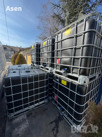 Бидони бидон цистерни 1000л 1тон   за напояване , снимка 3 - Напояване - 27811691