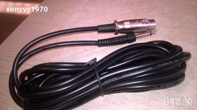 кабел НОВ-high grade profesional-кабел за микрофон, снимка 4 - Други - 27506587