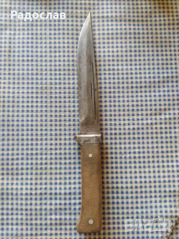стар масивен нож Велико Търново , снимка 2 - Ножове - 50114093