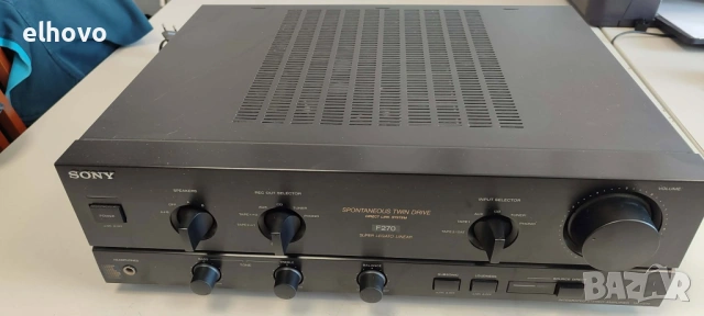 Стерео усилвател Sony TA-F270#3, снимка 10 - Ресийвъри, усилватели, смесителни пултове - 53020415