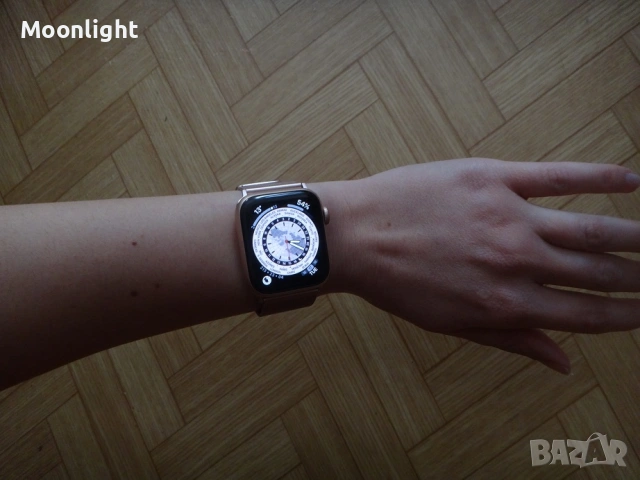 Нова Каишка за часовник Apple iWatch тип Milanese Loop - 40mm Rose Gold, снимка 6 - Каишки за часовници - 53035816