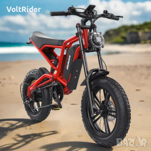 Електрическо колело HIDOES B6 1200W 48V 15.6Ah, снимка 8 - Велосипеди - 51382240