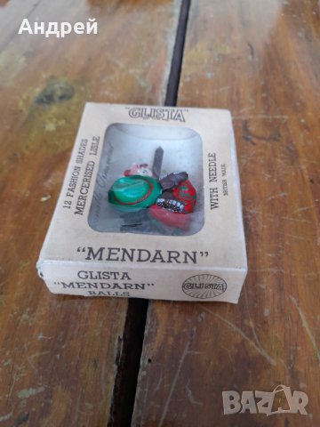 Стара брошка Glista Mendarin, снимка 2 - Други ценни предмети - 32711819