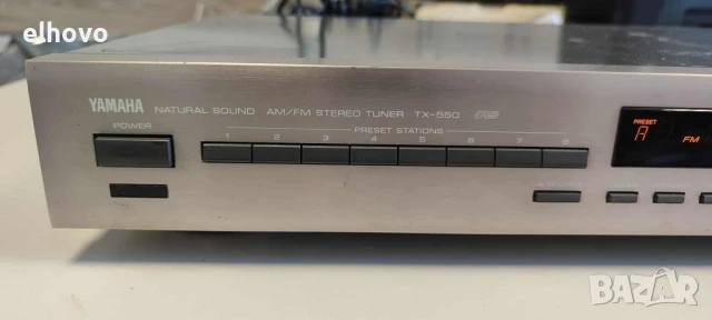 Стерео тунер Yamaha TX-550, снимка 4 - Ресийвъри, усилватели, смесителни пултове - 51361812