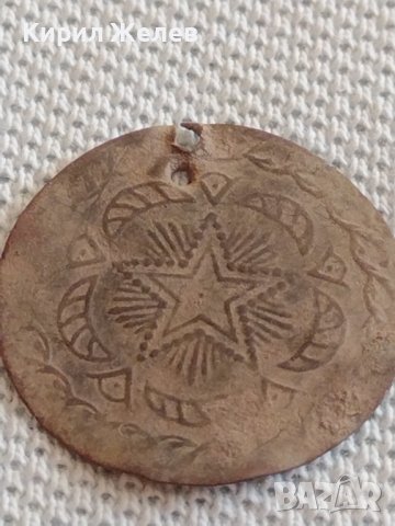 Стар КОРАБЕН ЖЕТОН над стогодишен рядък бронз мед за КОЛЕКЦИОНЕРИ 42499, снимка 3 - Нумизматика и бонистика - 43906765