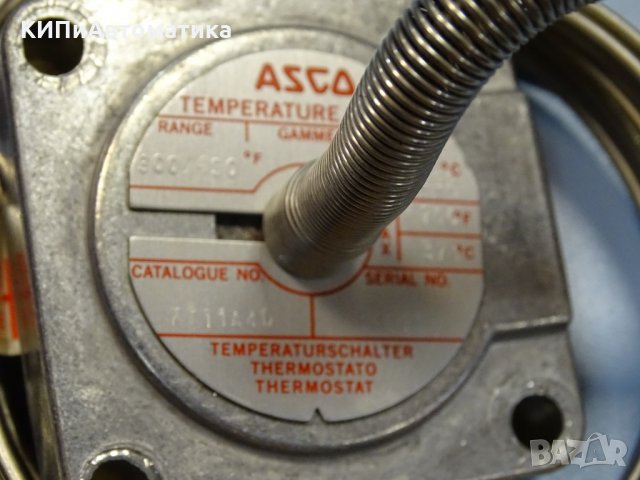 термостат ASCO KT11A4D temperature switch transducer unit 300-400°C, снимка 4 - Резервни части за машини - 35294966