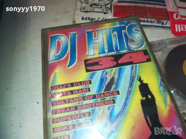 DJ HITS 34 TAPE 0611241705, снимка 2 - Аудио касети - 47866853
