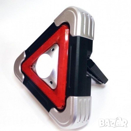 Лед акумулаторен авариен COB триъгълник LED прожектор със соларно зареждане, снимка 4 - Соларни лампи - 33198047