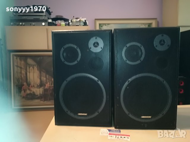 medion 2бр внос germany 2x140w-3way 1506211334, снимка 3 - Тонколони - 33228428