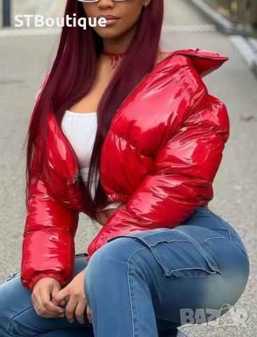 🌟 Дамско Зимно Яке – Ярко и Стилно от STBoutique 🌟🌈4-цвята🌈