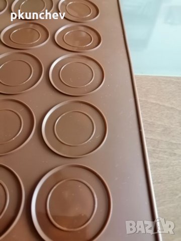 Силиконови форми за френски макарони, снимка 8 - Домашни продукти - 26561224